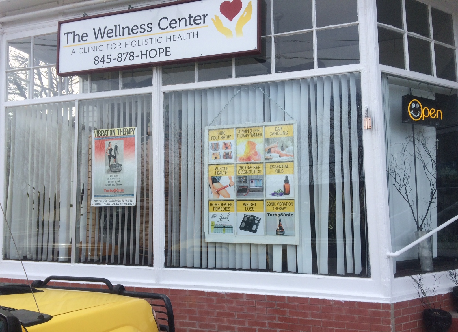The Wellness Center Front Window